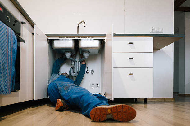 Professional Drain Cleaning technician working in Worden, MT